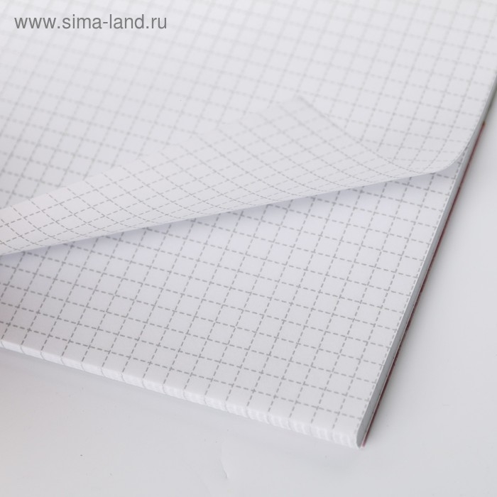 Блокнот с тиснением на гребне А5, 40 листов BLUE