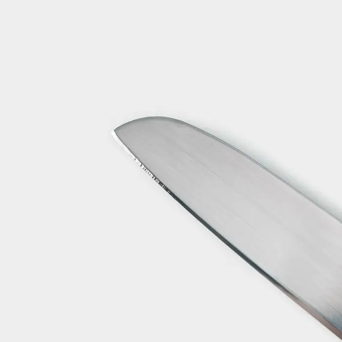 Нож для овощей кухонный складной, 17 см, голубой