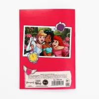 Блокнот А6, 32 л. на скрепке "Принцессы"