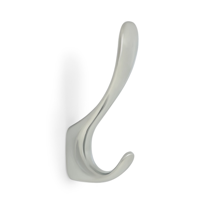 Крючок мебельный CAPPIO NOTE, двухрожковый, хром Крючок мебельный CAPPIO NOTE, двухрожковый, хром