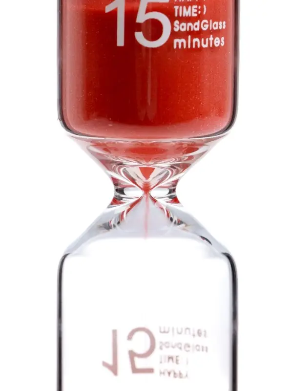 Часы песочные Happy time, на 15 минут, 12.5&times;4 см