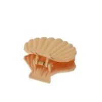 Крабик для волос &laquo;Артемида&raquo; ракушка, 6&times;4.5 см, матовый, МИКС