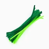 Синельная проволока, набор для творчества из проволоки с ворсом, помпонов и глаз