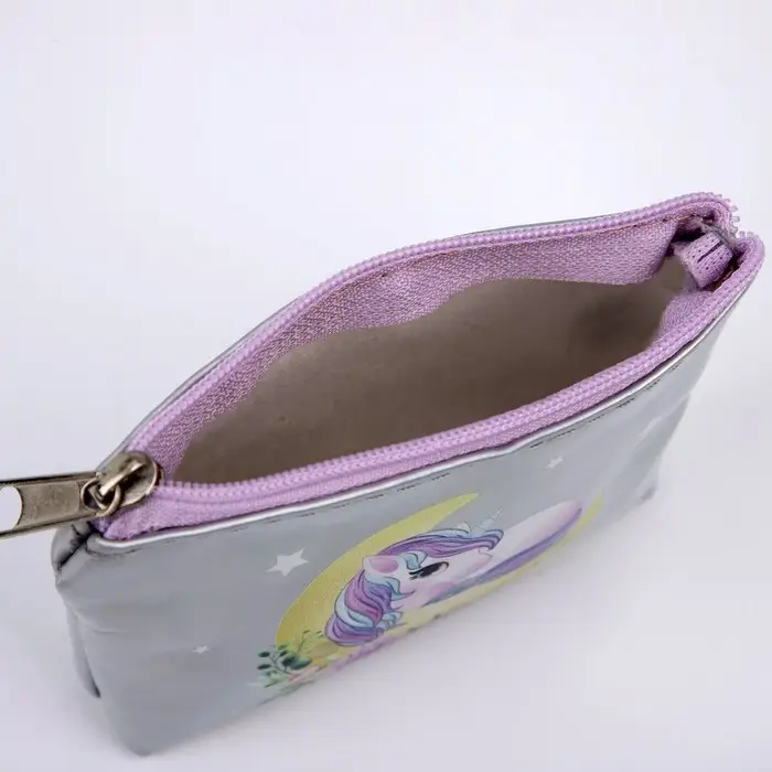 Кошелёк детский «Единорог на луне», 11х8,5х2 см