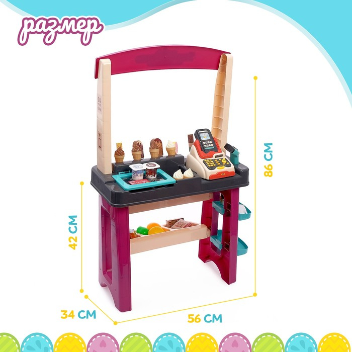 Игровой модуль «Маффин», 55 предметов, со световым и звуковым эффектом, высота 86 см Игровой модуль «Маффин», 55 предметов, со световым и звуковым эффектом, высота 86 см