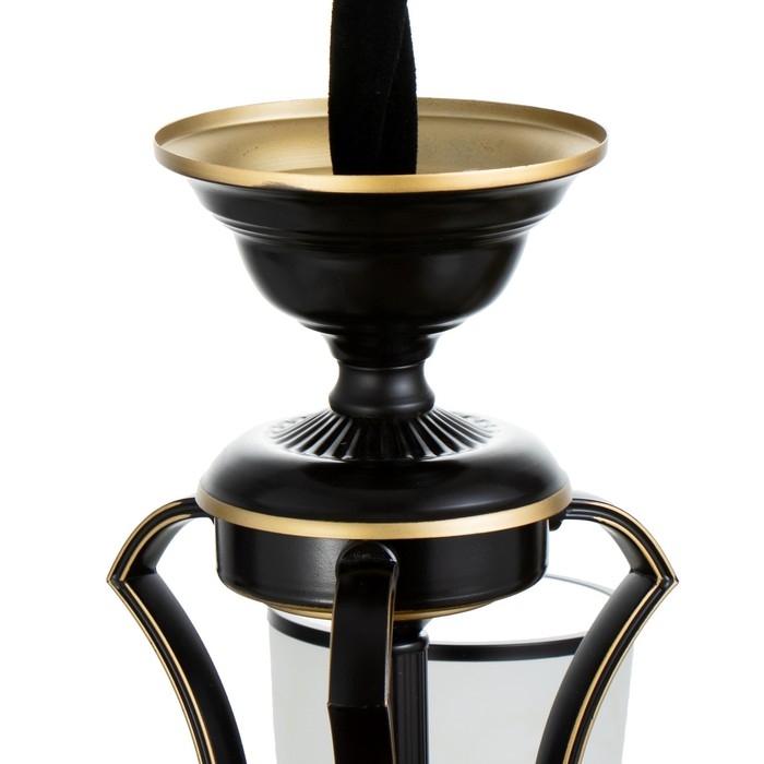 Люстра Люстра "Аруна" 3х40Вт Е27 черный 62х62х46 см BayerLux