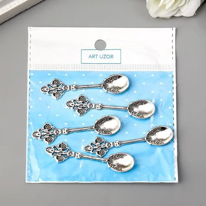 Сувенир кошельковый металл Сувенир кошельковый металл "Ложечка королевская" 5,9х1,4 см