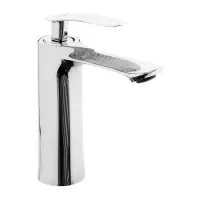 Смеситель для раковины ZEIN Z3776, однорычажный, высота излива 15 см, хром