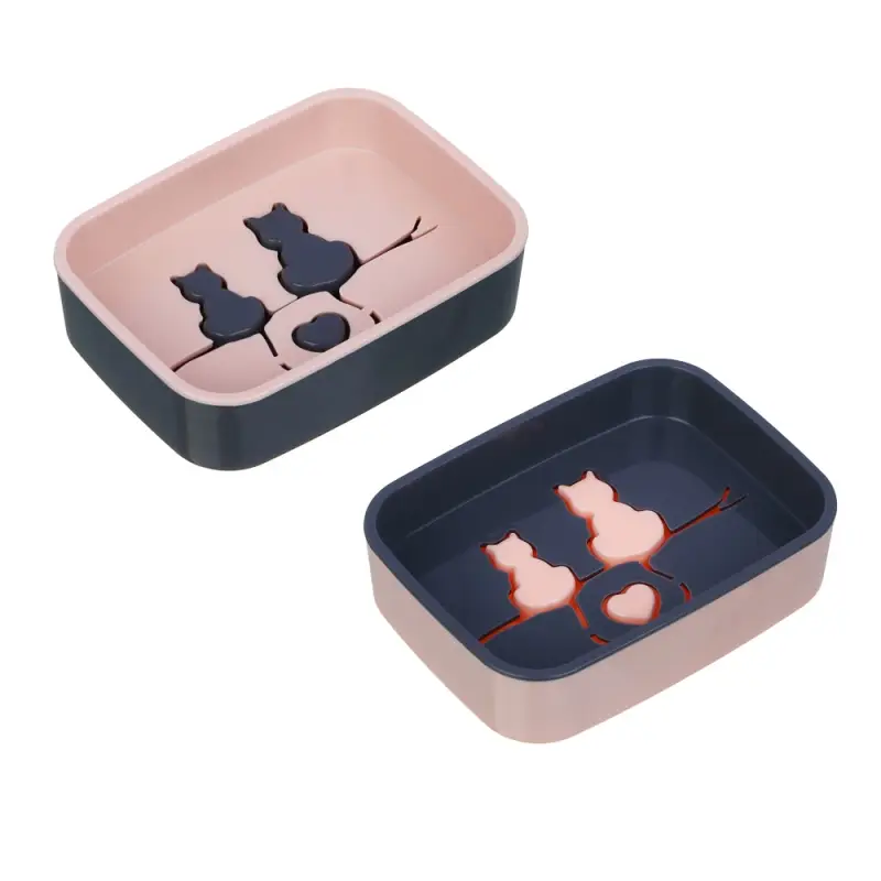 VETTA Мыльница, пластик, 13,5х10х3,5 см, Энимал