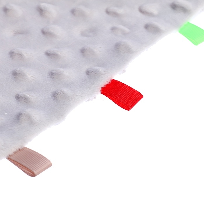 Мягкая игрушка - комфортер с прорезывателем, серый Мягкая игрушка - комфортер с прорезывателем, серый