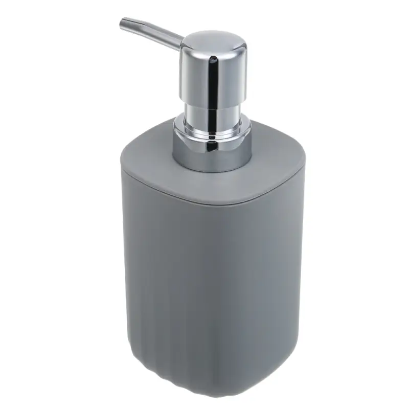 Диспенсер для жидкого мыла тм VETTA Сидней, 250мл, пластик, PP, серый, 7x16см