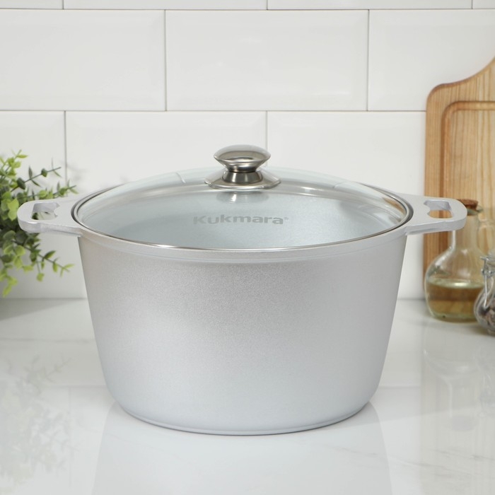 Кастрюля алюминиевая, 8 л, 39 × 30,5 × 18 см Кастрюля алюминиевая, 8 л, 39 × 30,5 × 18 см