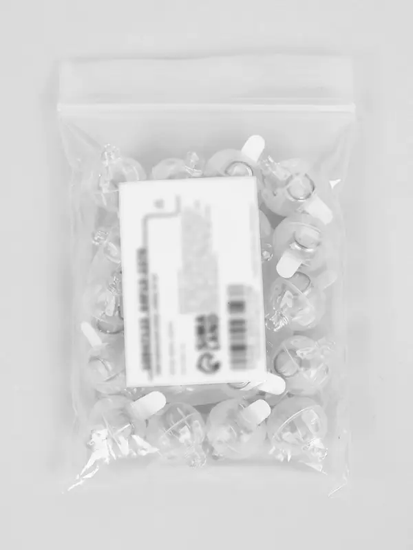 Светодиод для шара, круглый, белый, набор 20 шт.