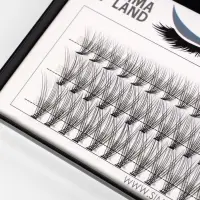 Набор накладных ресниц &laquo;Классика&raquo;, пучки, 10, 12, 14 мм, толщина 0.1 мм, изгиб D, 10 D