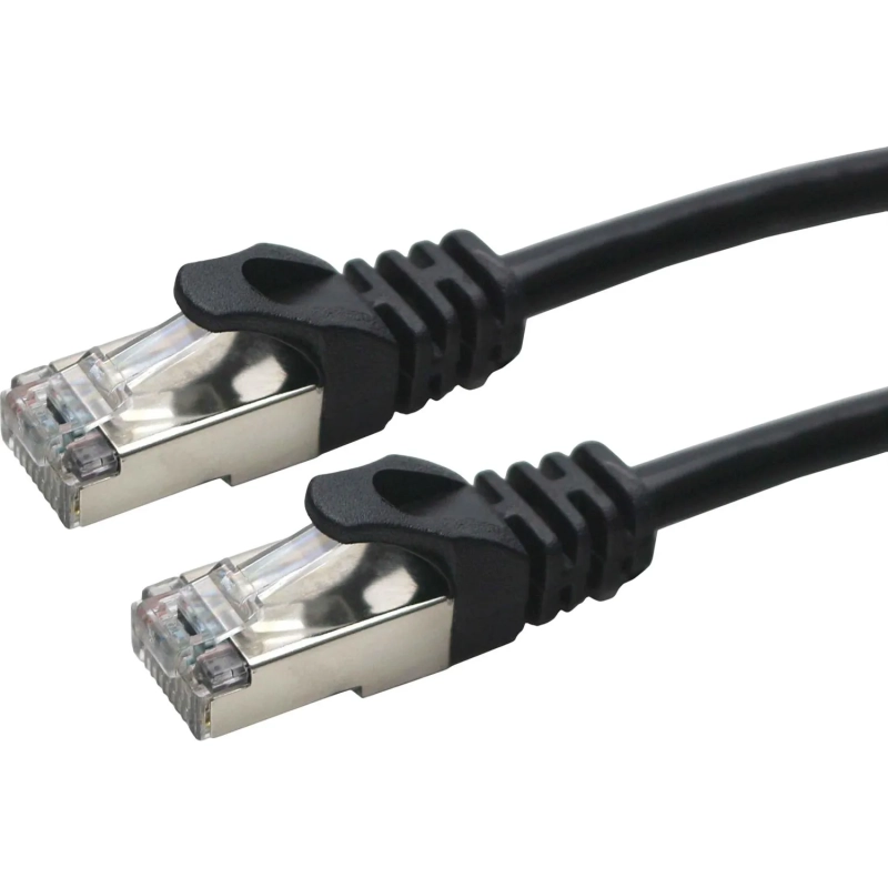 Патч-корд FTP Cablexpert кат.6, 1м, чёрный