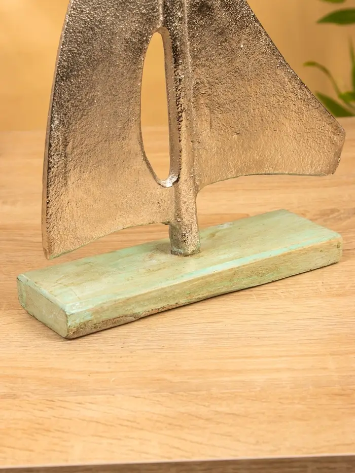 Сувенир "Парусник" 6х22х32 см, алюминий, дерево Сувенир "Парусник" 6х22х32 см, алюминий, дерево