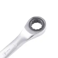 Ключ гаечный комбинированный трещоточный (15 мм) AVS K60015