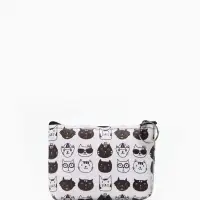 Кошелёк маленький &laquo;Коты&raquo;, монетница, на молнии, МИКС