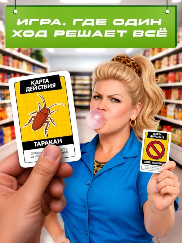 Настольная игра &laquo;Битва за хавчик&raquo;, 56 карт, 7+