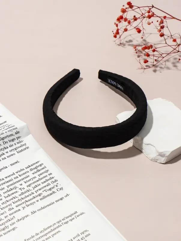 Ободок для волос QF &laquo;Жаннет&raquo;, клетка объём, 3 см, МИКС