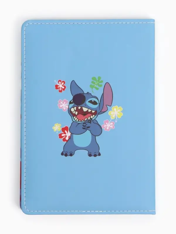 Ежедневник кожзам А5"Стич Be Happy", 80 л