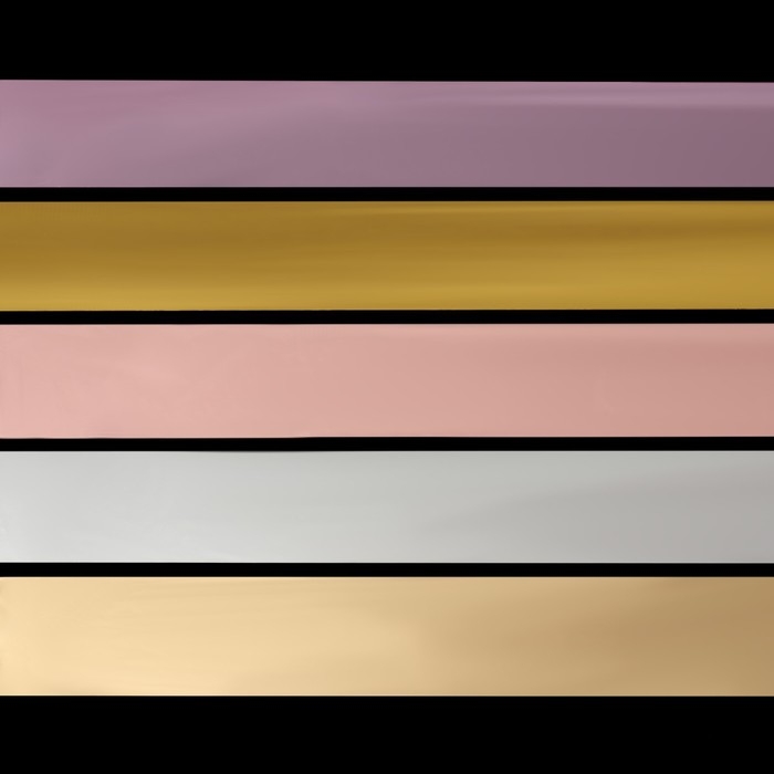 Набор фольги для ногтей «NUDE», 4 × 40 см, 10 шт, в пластиковом органайзере