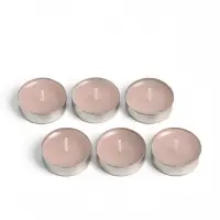 Набор чайных свечей ароматических KR, 6 штук, королевский пион