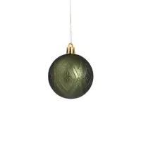 Ёлочные игрушки &laquo;Загадка&raquo;, шары новогодние, d=6 см, набор 16 шт., зелёный/золотистый