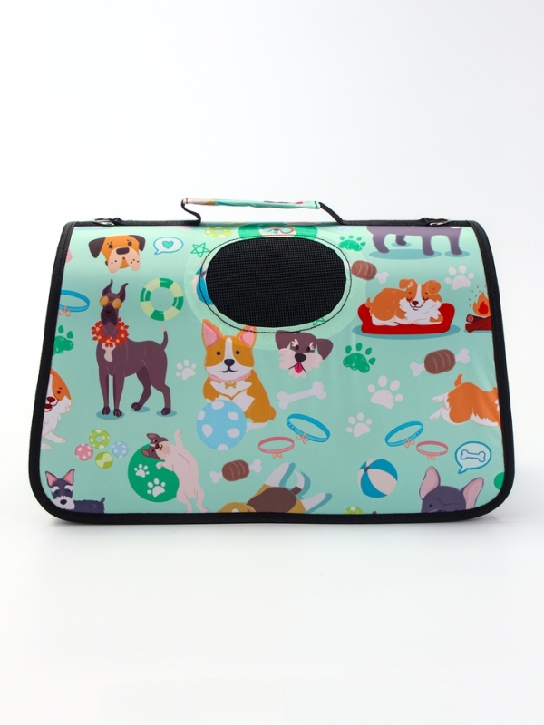 Сумка - переноска для животных  Сумка - переноска для животных "Верный друг", каркасная, размер M, 40 х 21 х 27 см