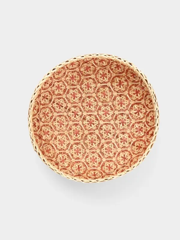 Фруктовница бамбуковая, 25 см