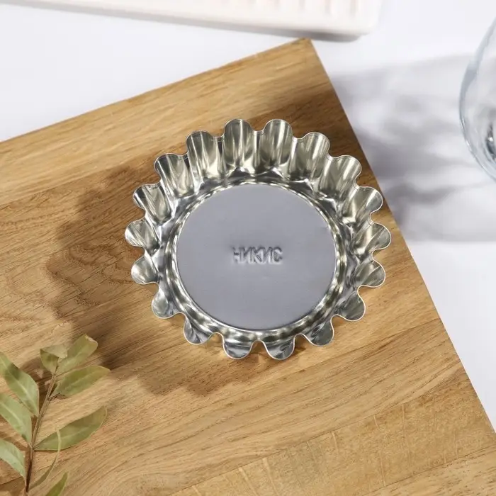 Форма для выпечки, 10,5×10,5×3 см, ФБ-2