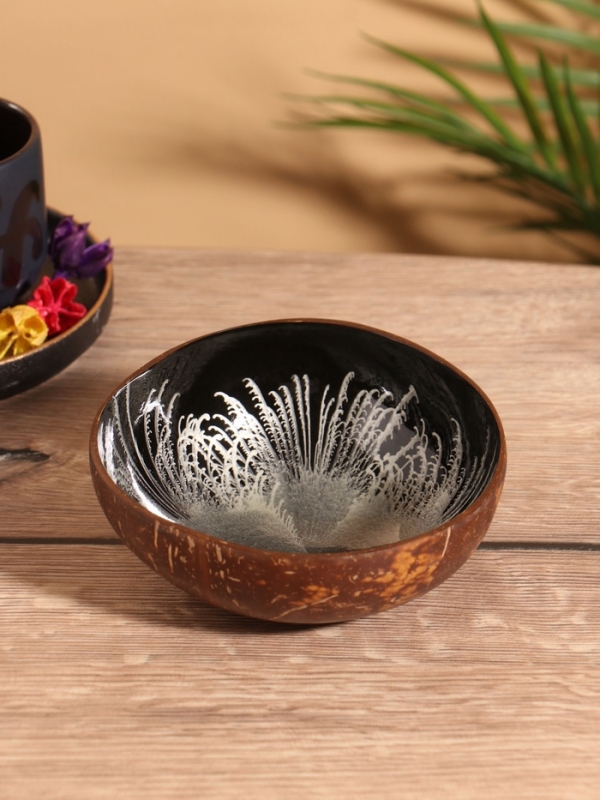 Чаша Чаша "Черепаха" 14х14х6 см, кокос