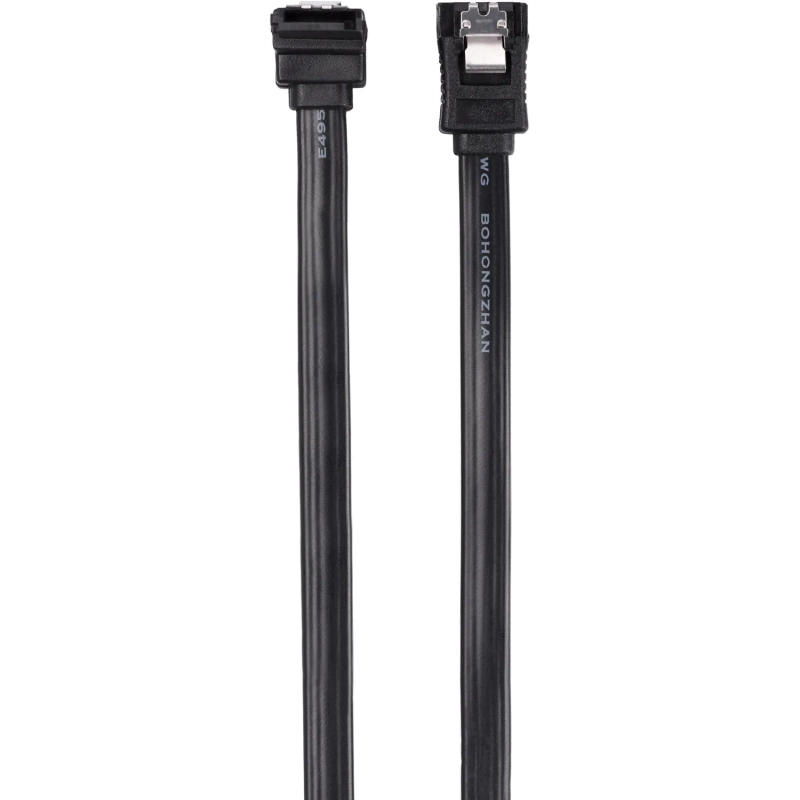 Кабель SATA M --SATA M 3.0V 7 pin  угл разъем Telecom  0.5m <TUS705-0.5M