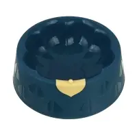 VETTA Миска для домашних животных пластмасса, 8х16 см, 550 мл, с листиком