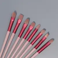 Набор кистей для макияжа PASTEL BLUSH, 13 шт., 10/22 (&plusmn;1) см, сиреневый
