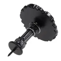 Крючок для штор CAPPIO KS035, d=9.8 мм, цвет серебро, 2 шт Крючок для штор CAPPIO KS035, d=9.8 мм, цвет серебро, 2 шт