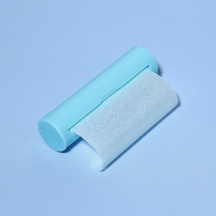 Мыло листовое, в рулоне, d = 2,3 × 9 см, 120 см, цвет голубой