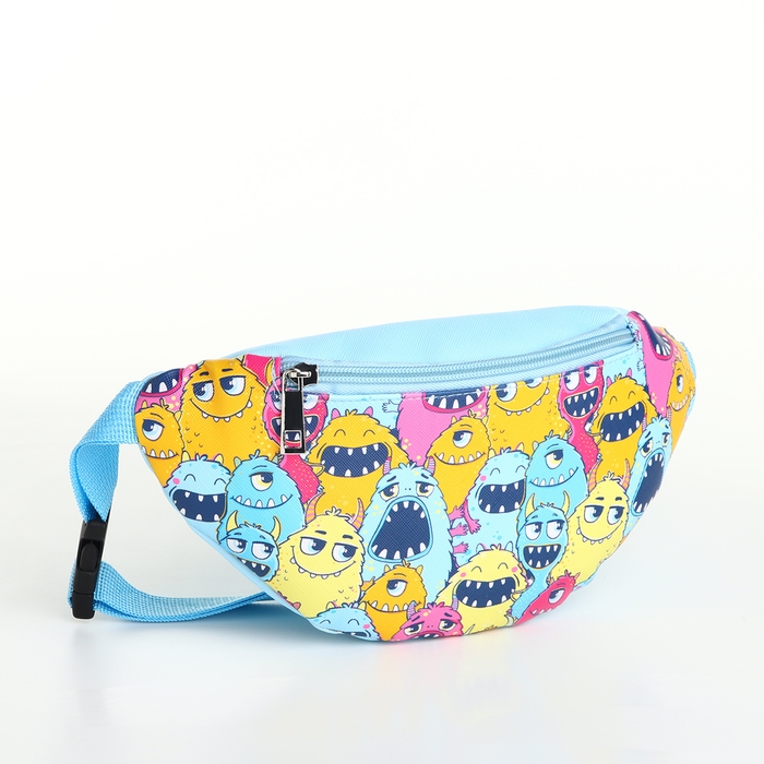 Сумка поясная детская на молнии, цвет разноцветный Сумка поясная детская на молнии, цвет разноцветный