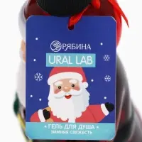 Гель для душа новогодний, 300 мл, аромат зимняя свежесть, Ural Lab