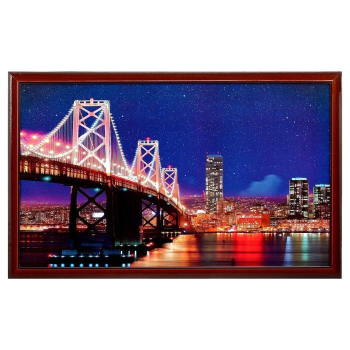 Картина  Картина "Огни" 60х100 см