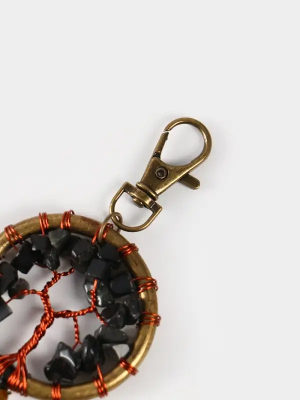 Брелок ловец снов Брелок ловец снов "Великое древо" 19 см, цв. чёрный