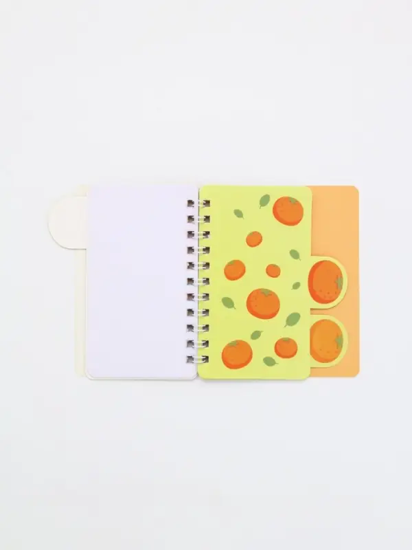 Блокнот с разделителями А7, 40 л Блокнот с разделителями А7, 40 л "Капибара"