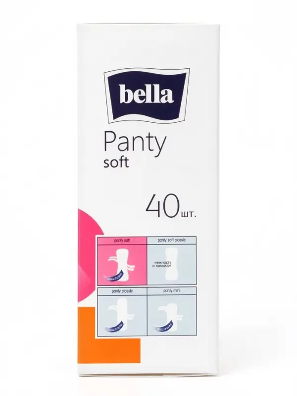 Прокладки ежедневные Bella, Panty Soft, 40 шт.