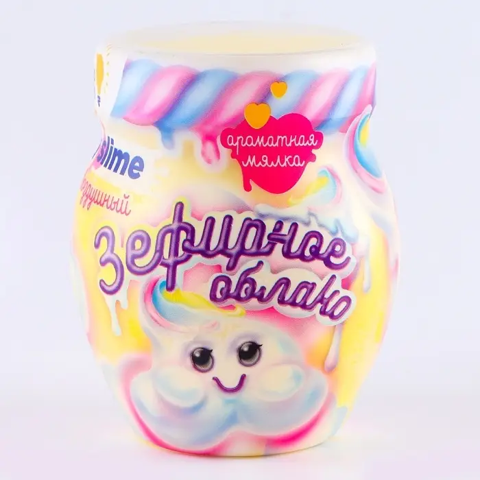Игрушка &laquo;Мялка-жмялка&raquo;, зефирная, МИКС