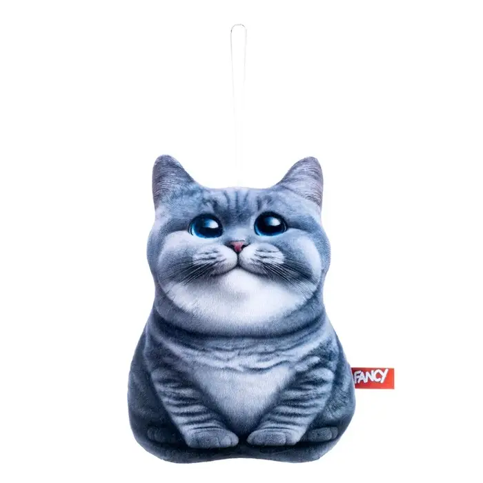 Игрушка - антистресс "Кот", 21 см, серый PRIKO1