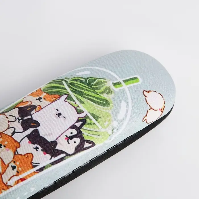 Футляр для очков &laquo;Собачки&raquo;, на хлопушке, 16 см, голубой