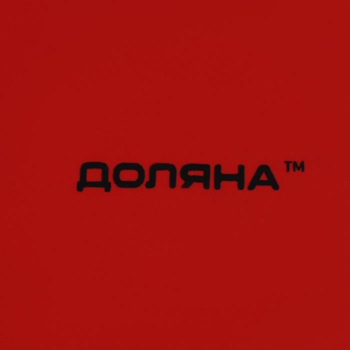 Тарелка керамическая десертная Доляна «Красный горох», d=19 см, цвет красный Тарелка керамическая десертная Доляна «Красный горох», d=19 см, цвет красный