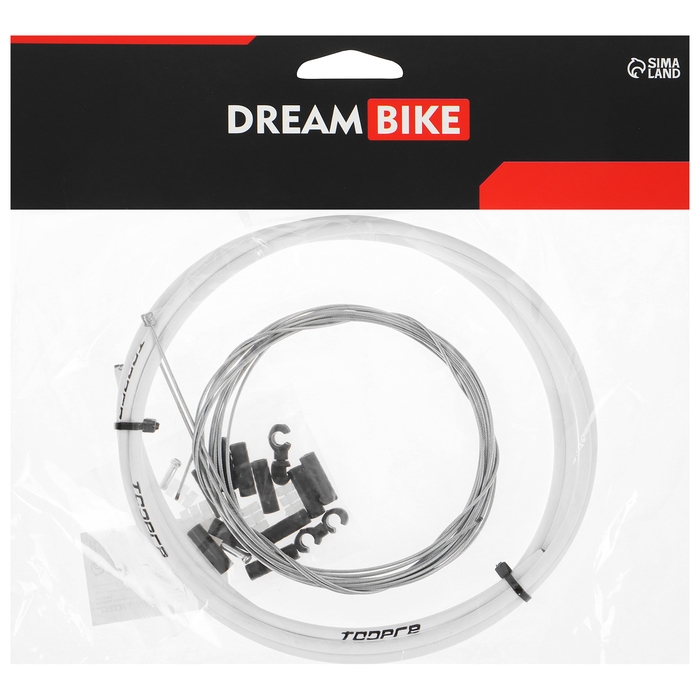 Оплётка и тросы переключателя, цвет белый Оплётка и тросы переключателя, цвет белый