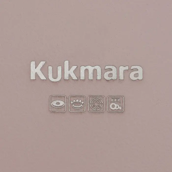 Сковорода KUKMARA Stella Cappuccino, d=26 см, h=6.8 см, антипригарное покрытие, литой алюминий, коричневая