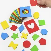 Досочки Сегена. 4 цвета, 16 неповторяющихся фигур, 4 уровня сложности PZL-72